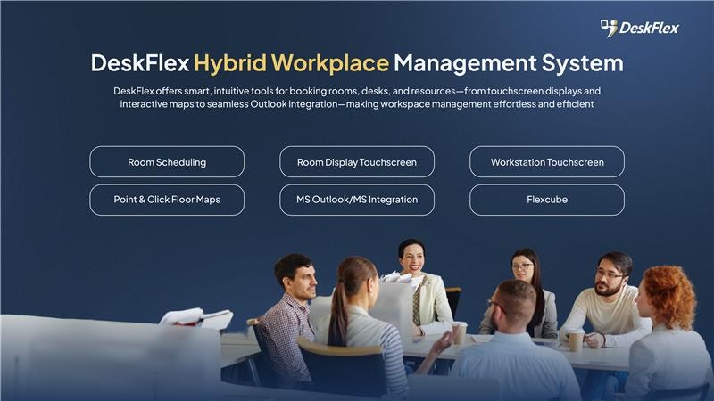 DeskFlex - Screenshot 3 showing product features and functionality