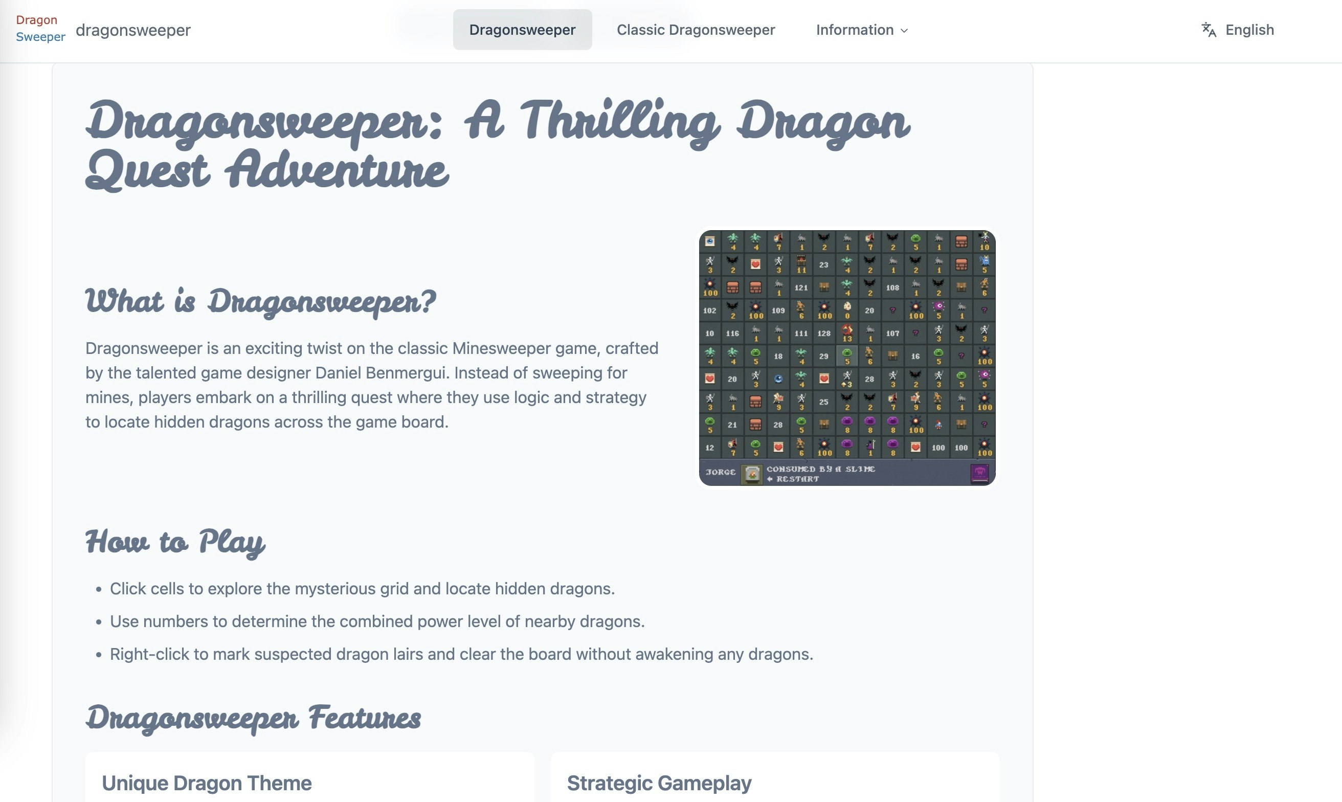 Dragonsweeper gallery image