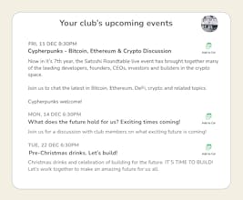 Find 👋 Clubhouse gallery image