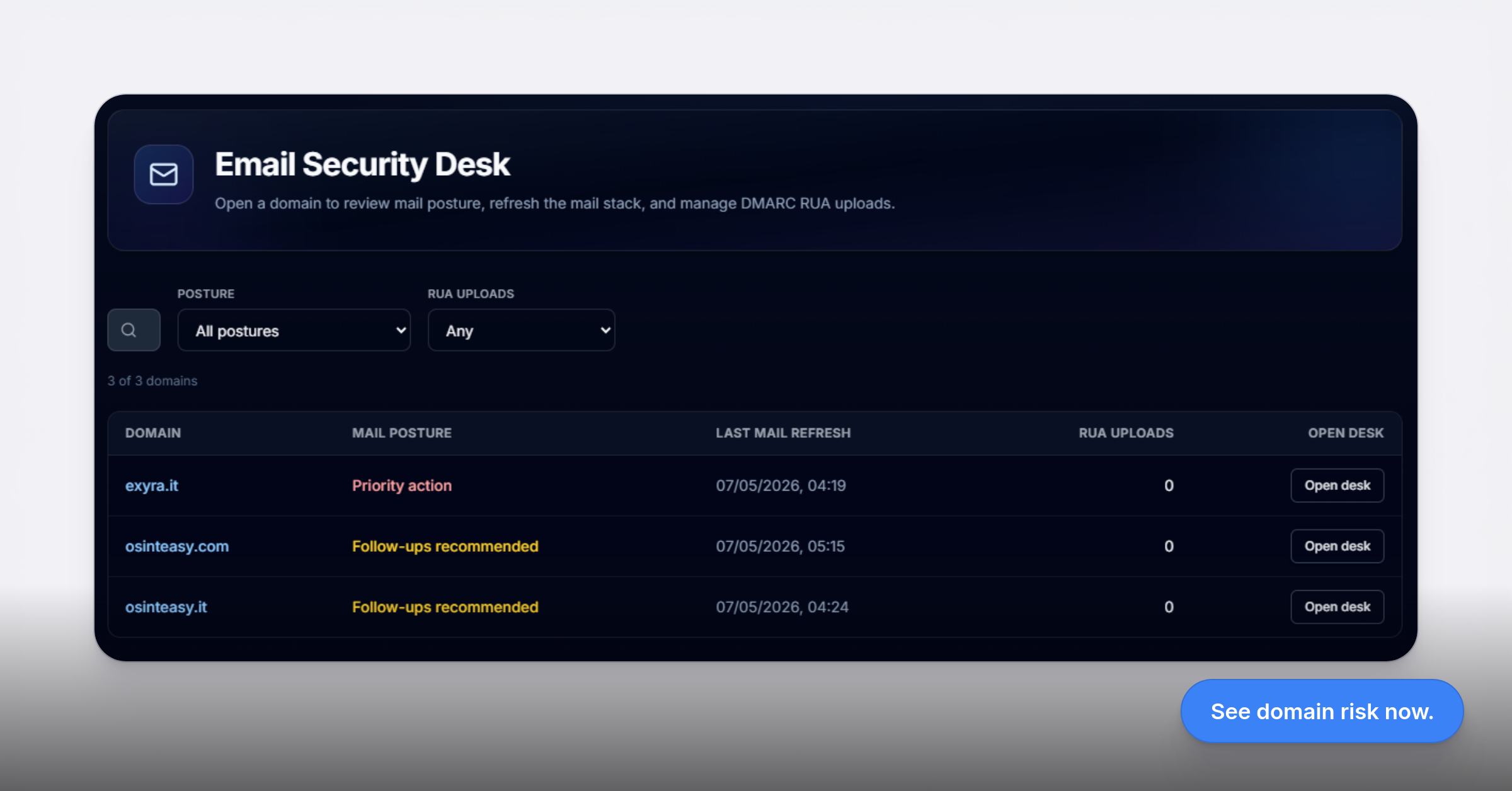 OSINTeasy – Domain Security Workspace gallery image
