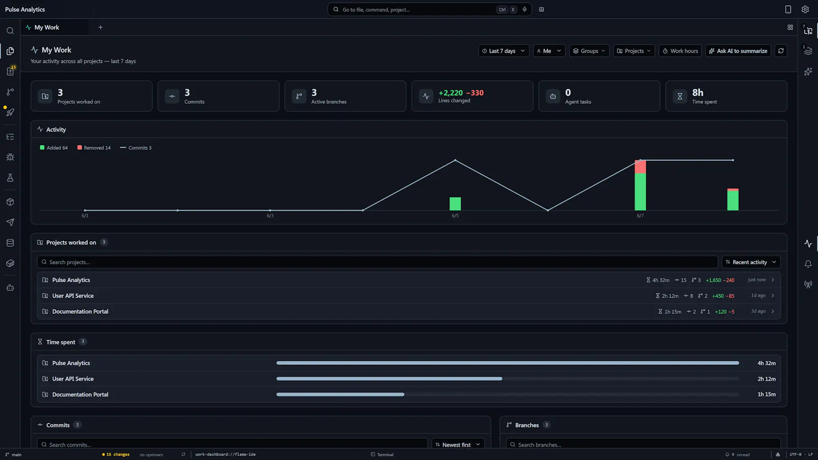 Flame IDE screenshot 6