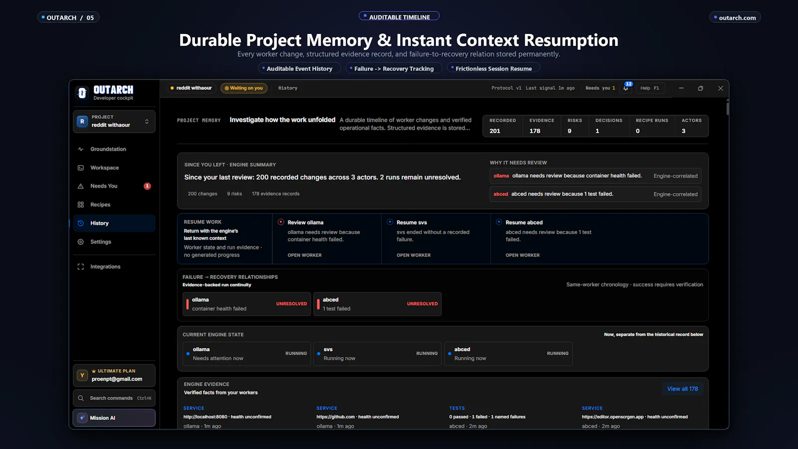 OUTARCH screenshot 5