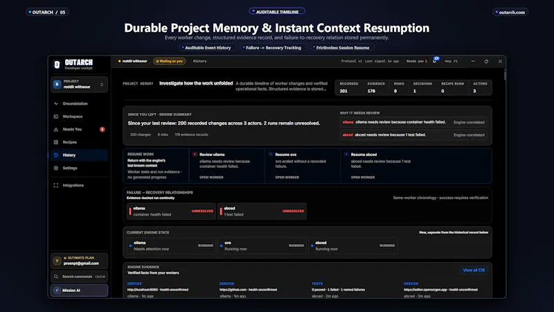 OUTARCH screenshot 5