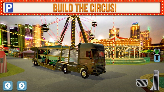 Amusement Park Fair Ground Circus Trucker Parking Simulator gallery image
