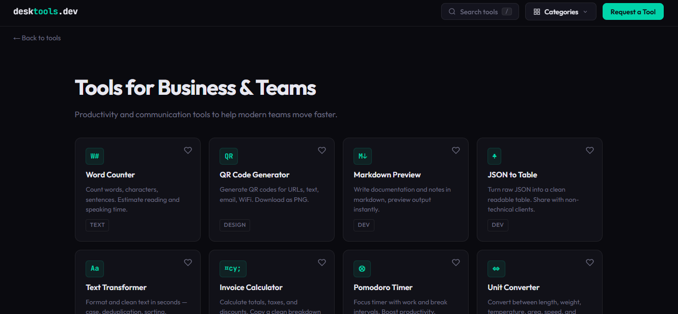 DeskTools gallery image