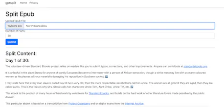 Split My Ebook! gallery image