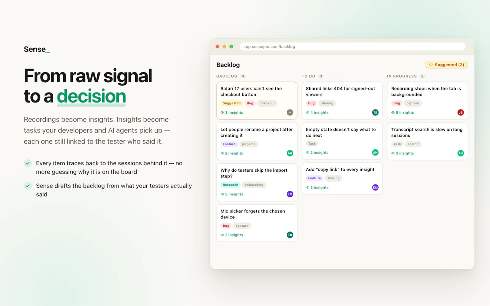 Sense screenshot 3