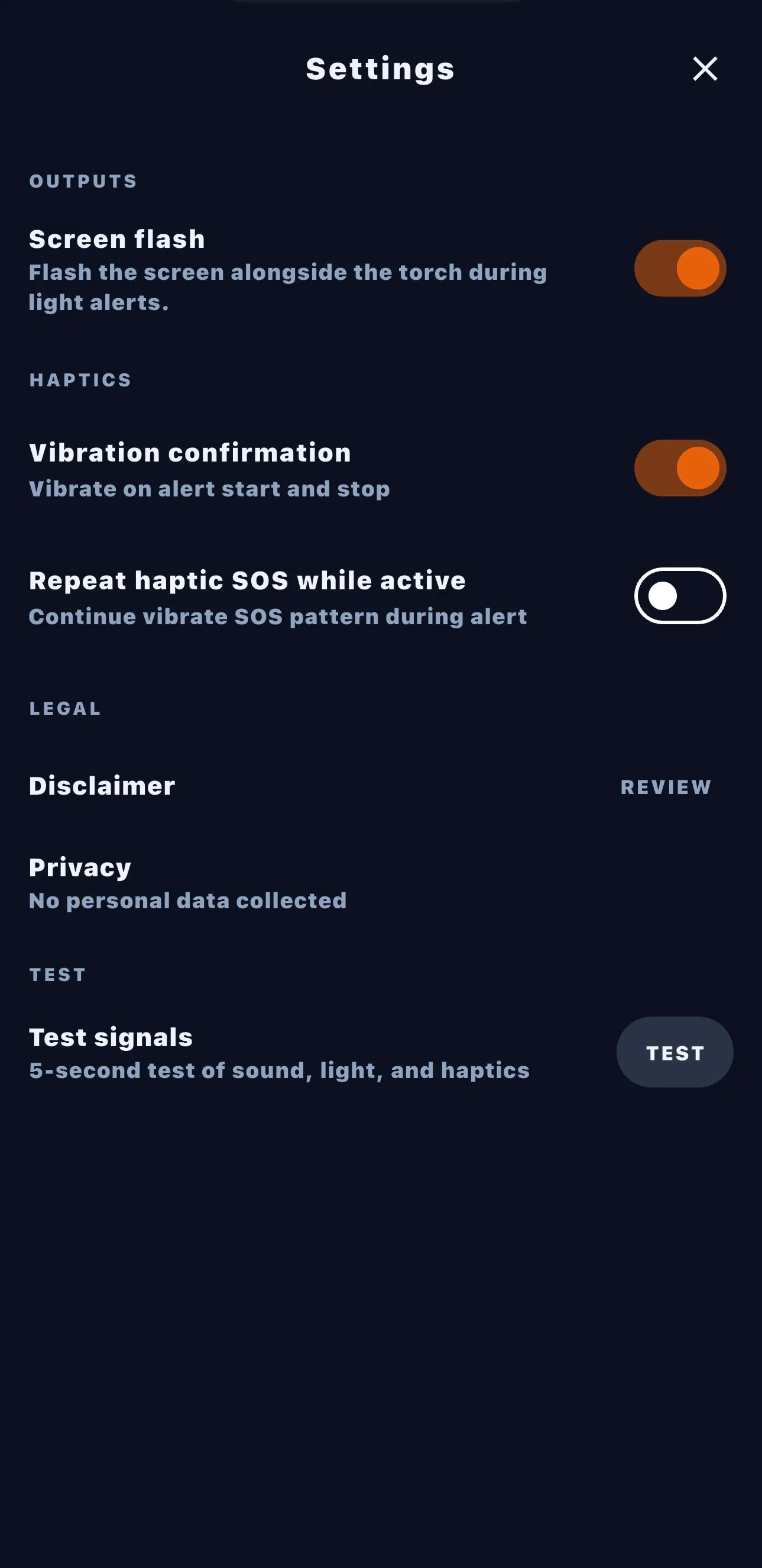 PulseSOS Signalling App gallery image