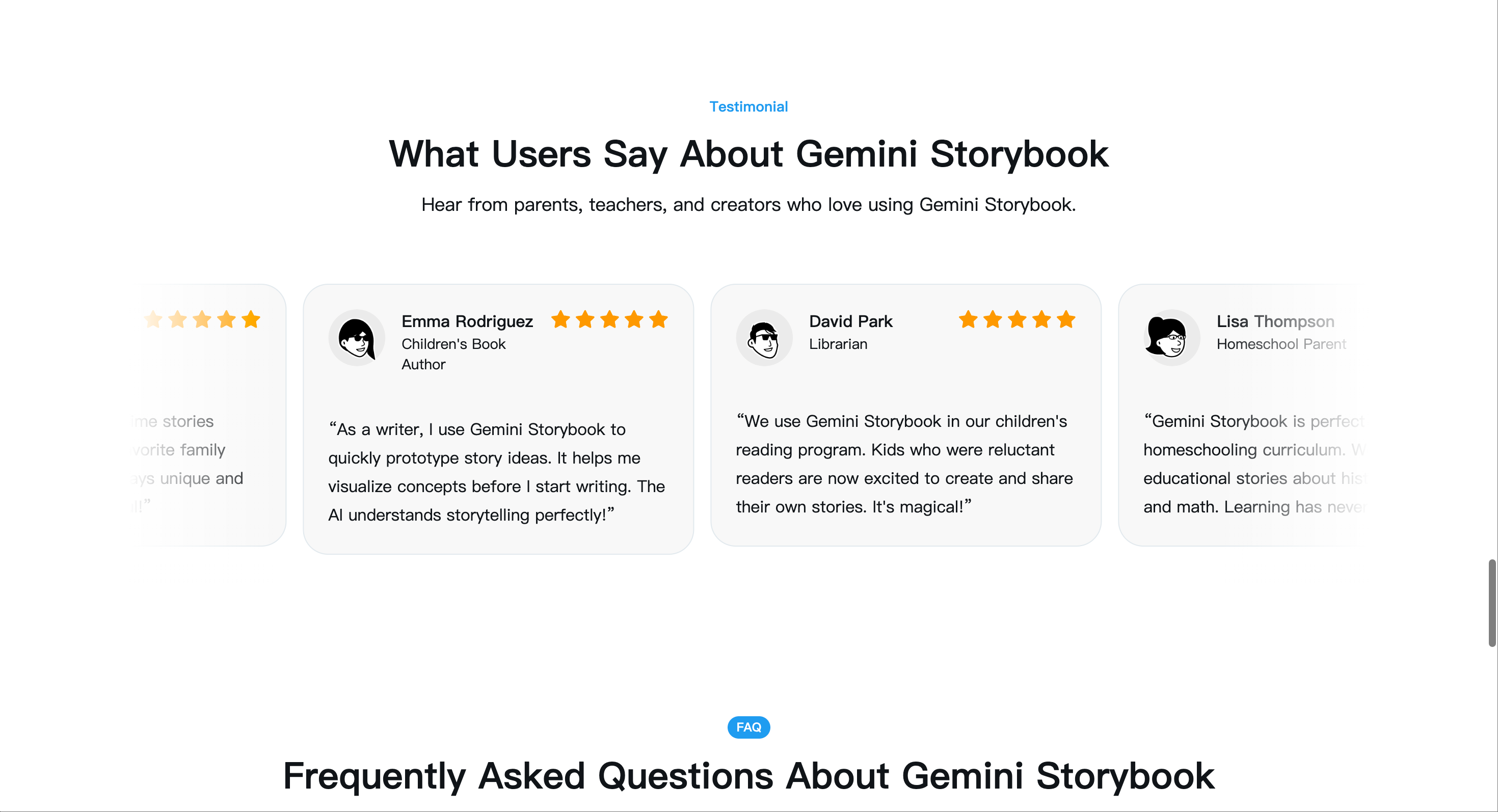 Gemini Storybook gallery image