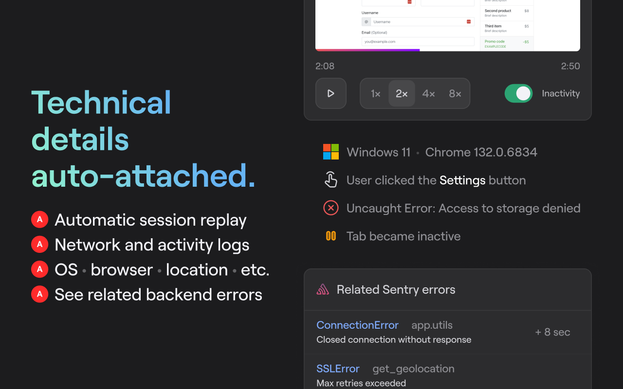 Shake - Chrome Extension media 2