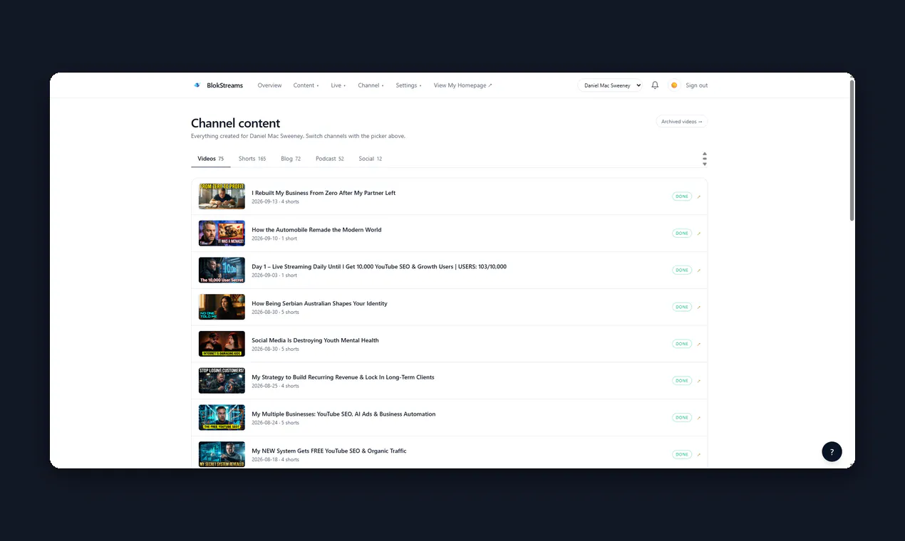 BlokStreams gallery image