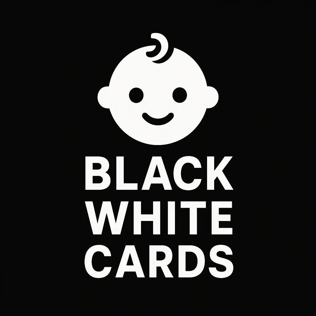 Black & White Baby Cards