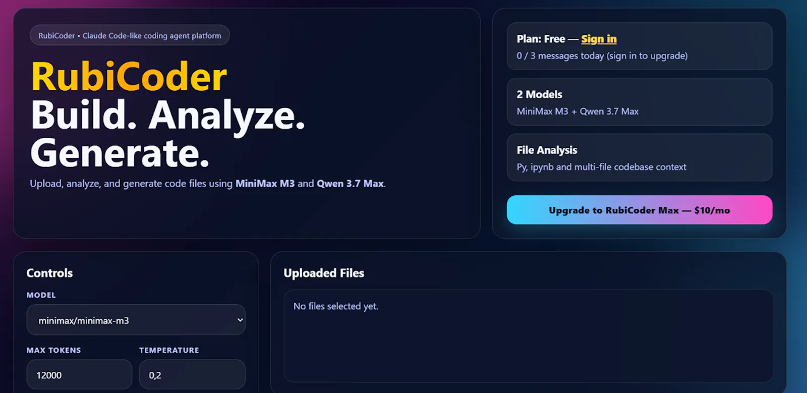 RubiCoder screenshot 1