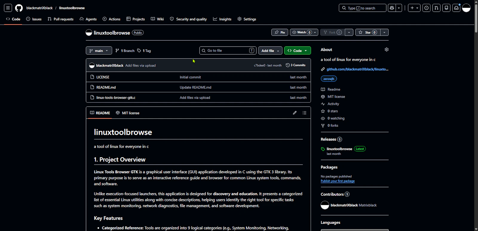  linuxtoolbrowse screenshot 2