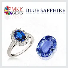 blue sapphire(neelam) gemstone gallery image