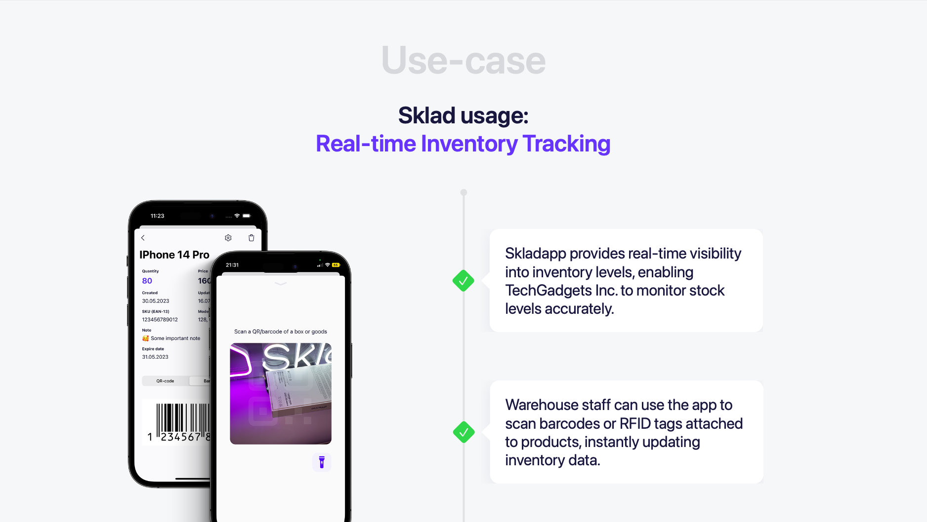 Sklad App : Simple |모바일 |목록 - 인벤토리 관리를 단순화하여 성공을 강화합니다 미디어 8