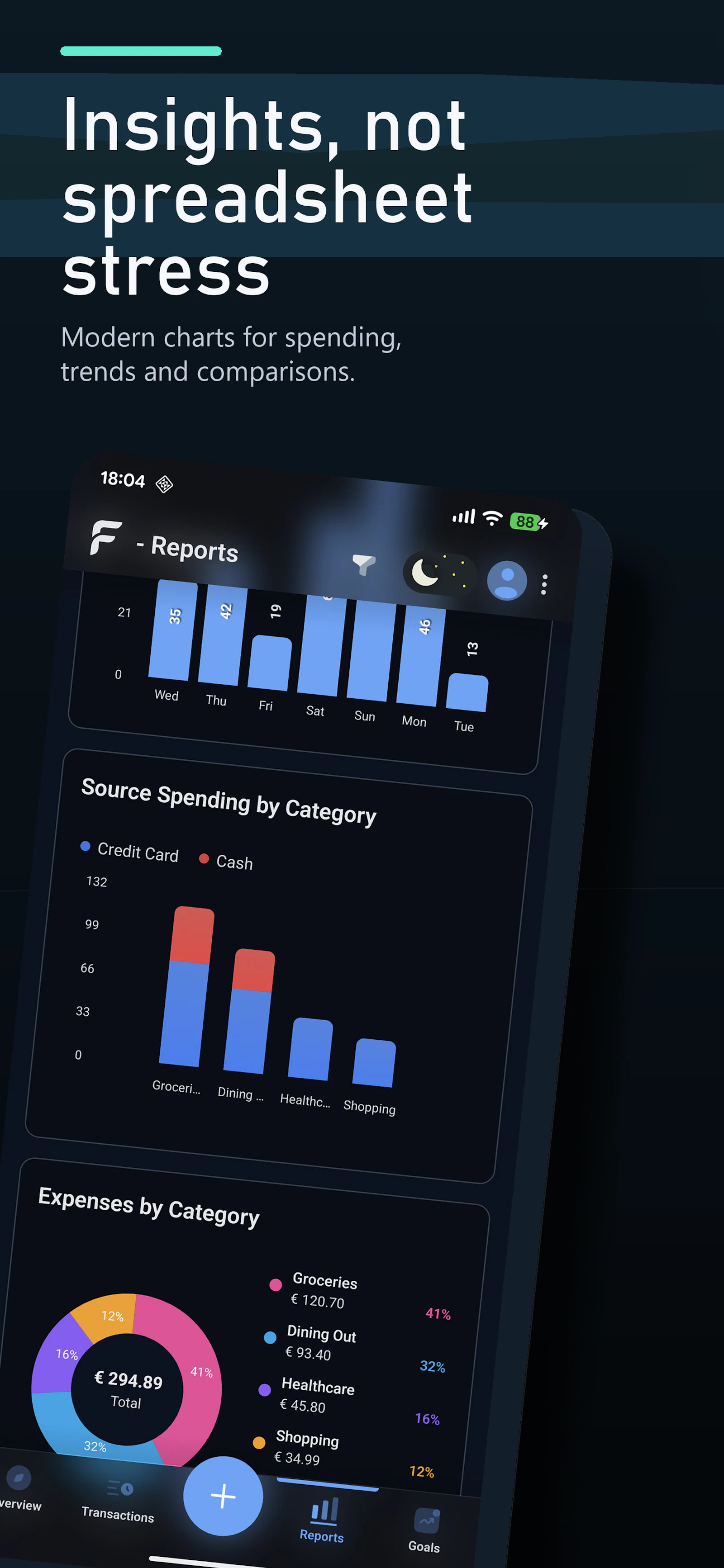 FinX – Privacy-First Finance Tracker screenshot 8