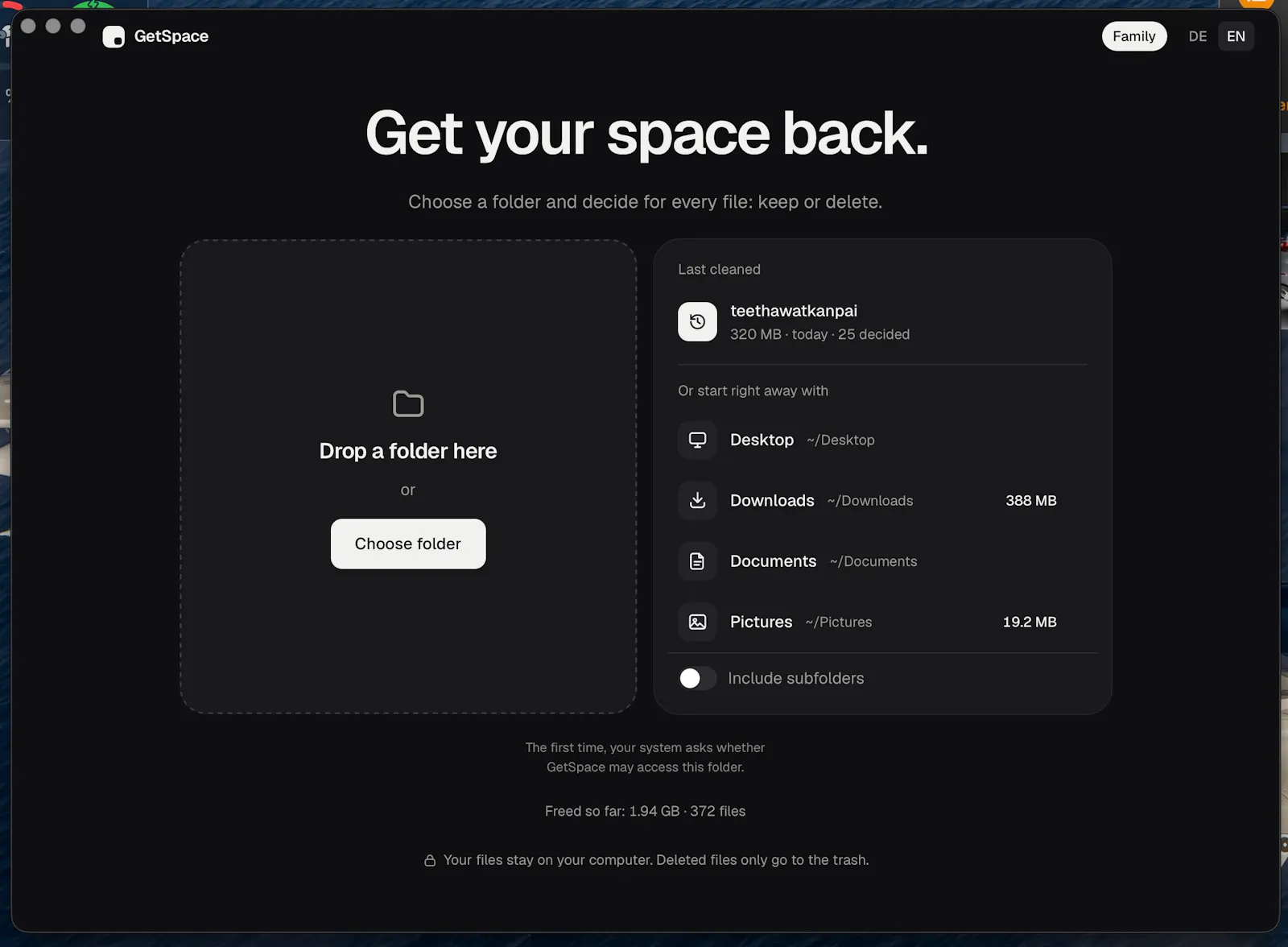 GetSpace screenshot 1