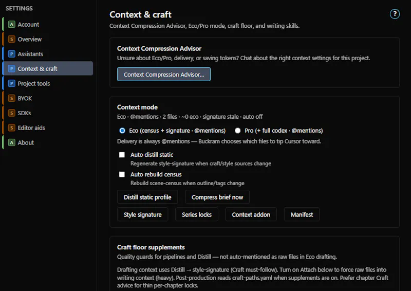 Buckram Studio screenshot 6