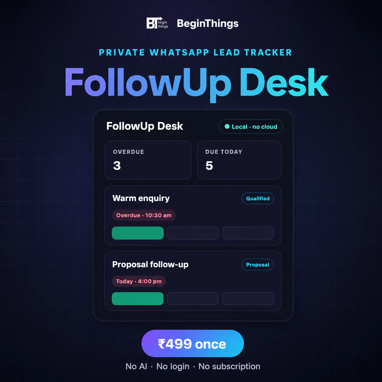 FollowUp Desk