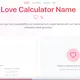 Love Calculator Name