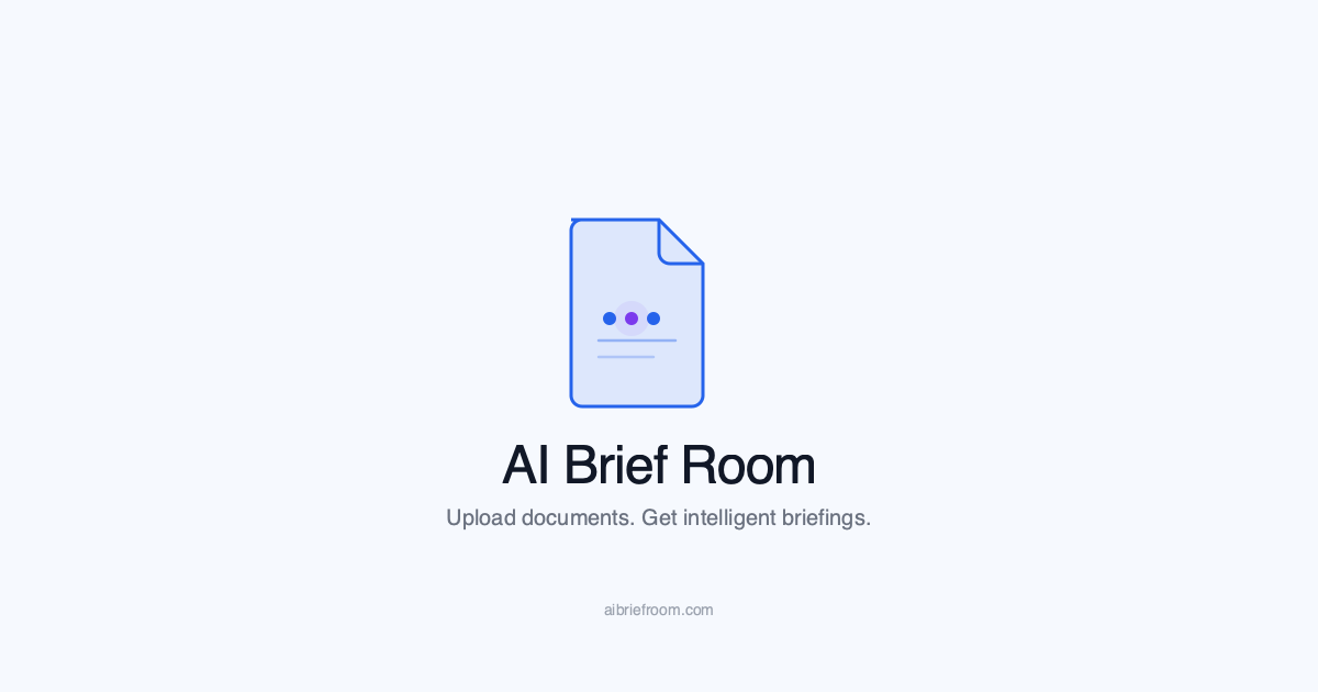 AI Brief Room gallery image