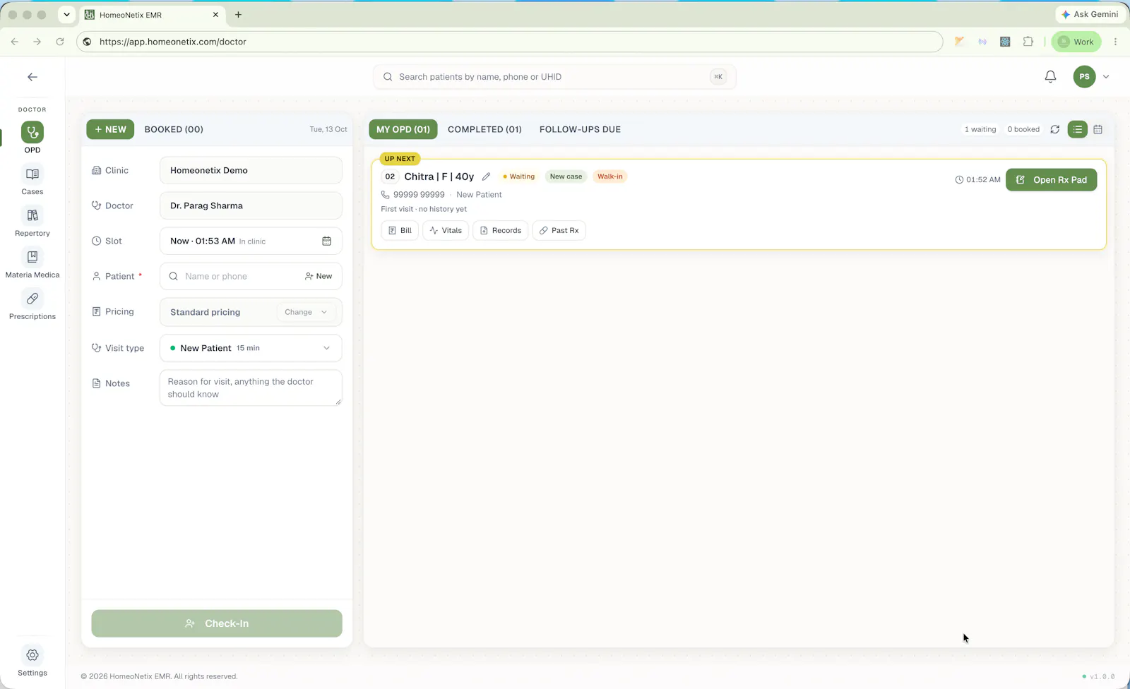 HomeoNetix screenshot 2
