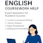 English Coursework Help