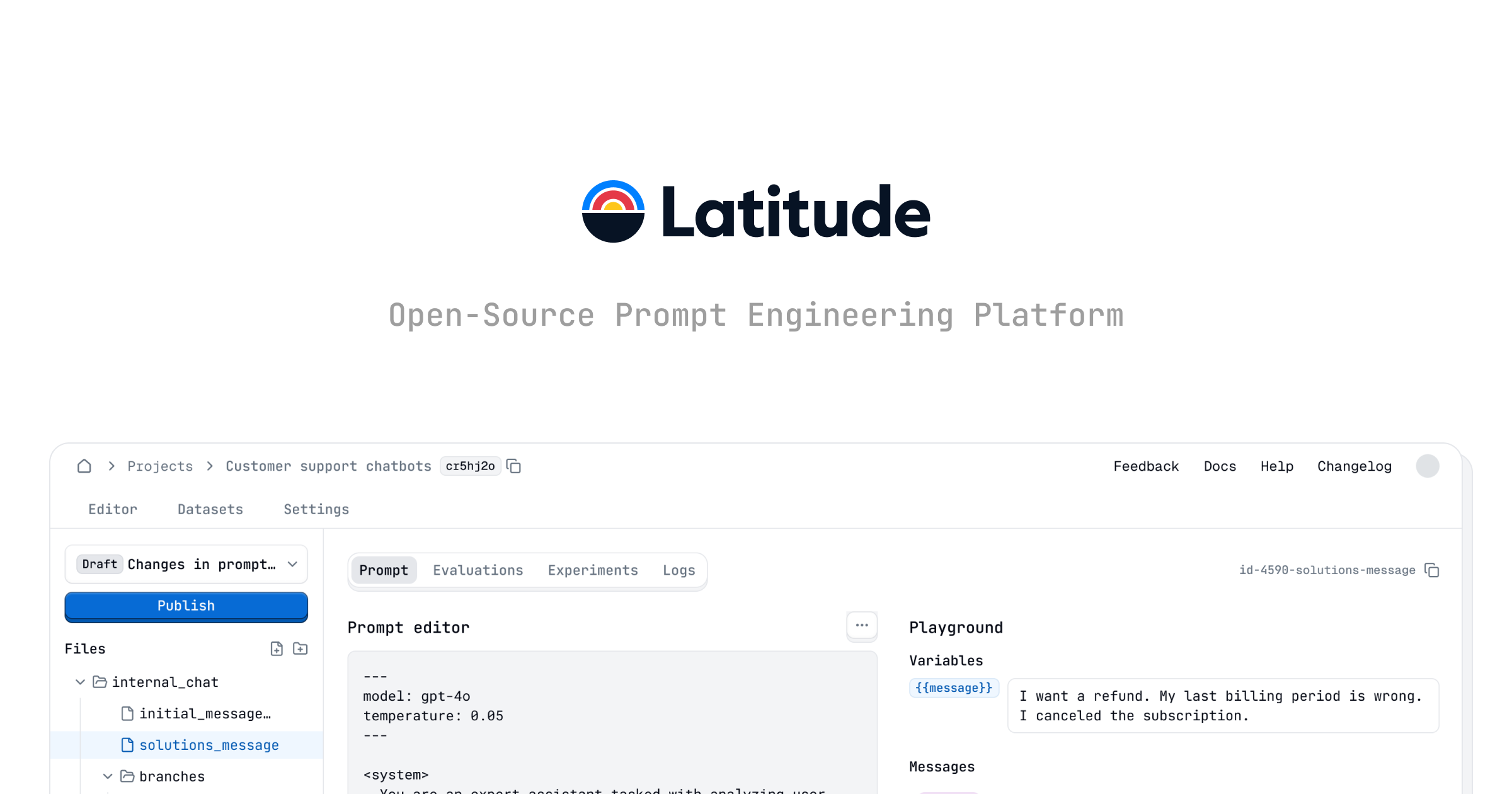 startuptile Latitude-The open-source prompt engineering platform