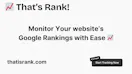 That's Rank!