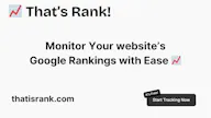 That's Rank!