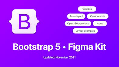 Bootstrap 5 for Figma gallery image