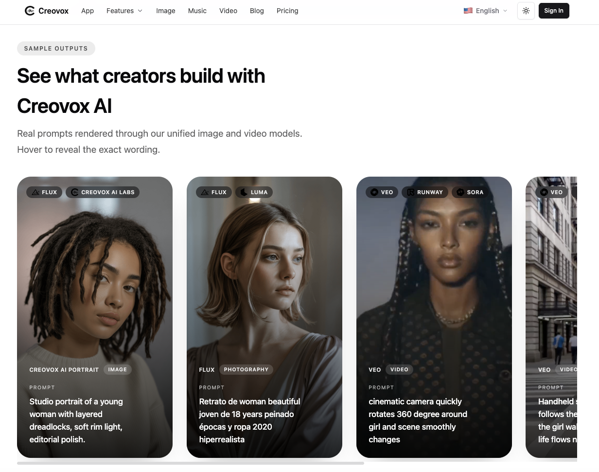 Creovox AI gallery image