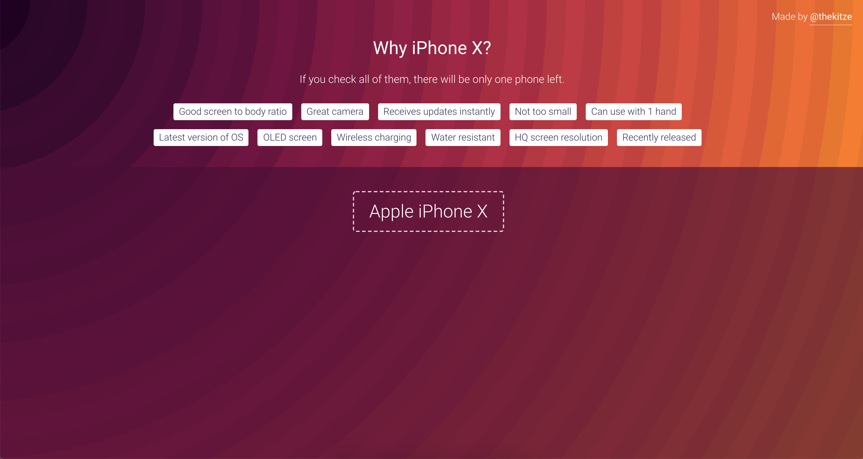 Why iPhone X? gallery image