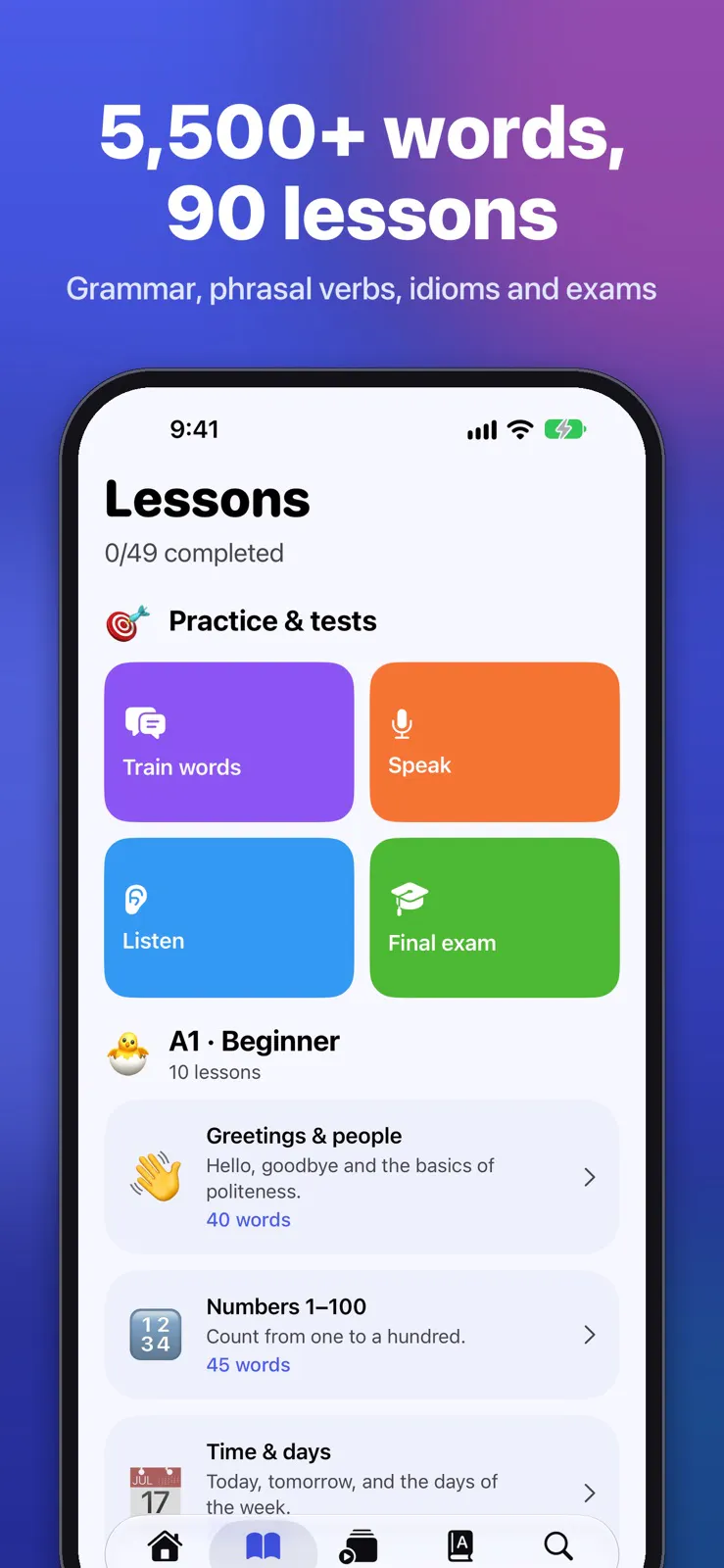 Learn English & Vocabulary AI gallery image