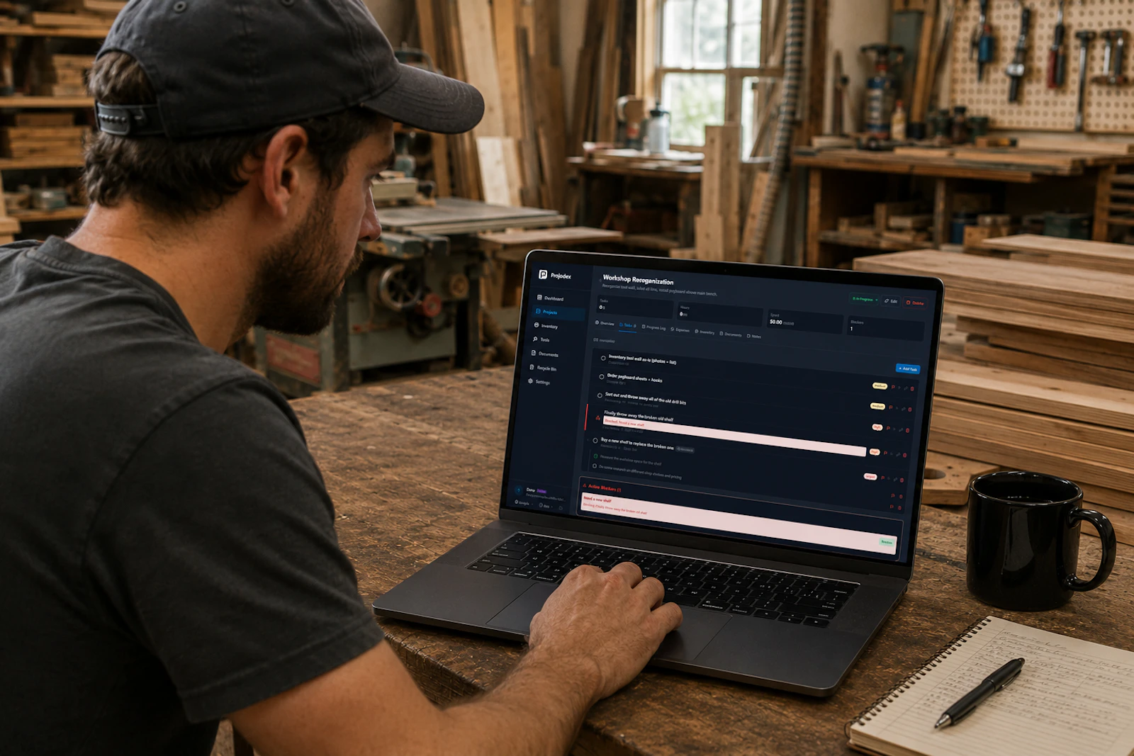 Projedex screenshot 2