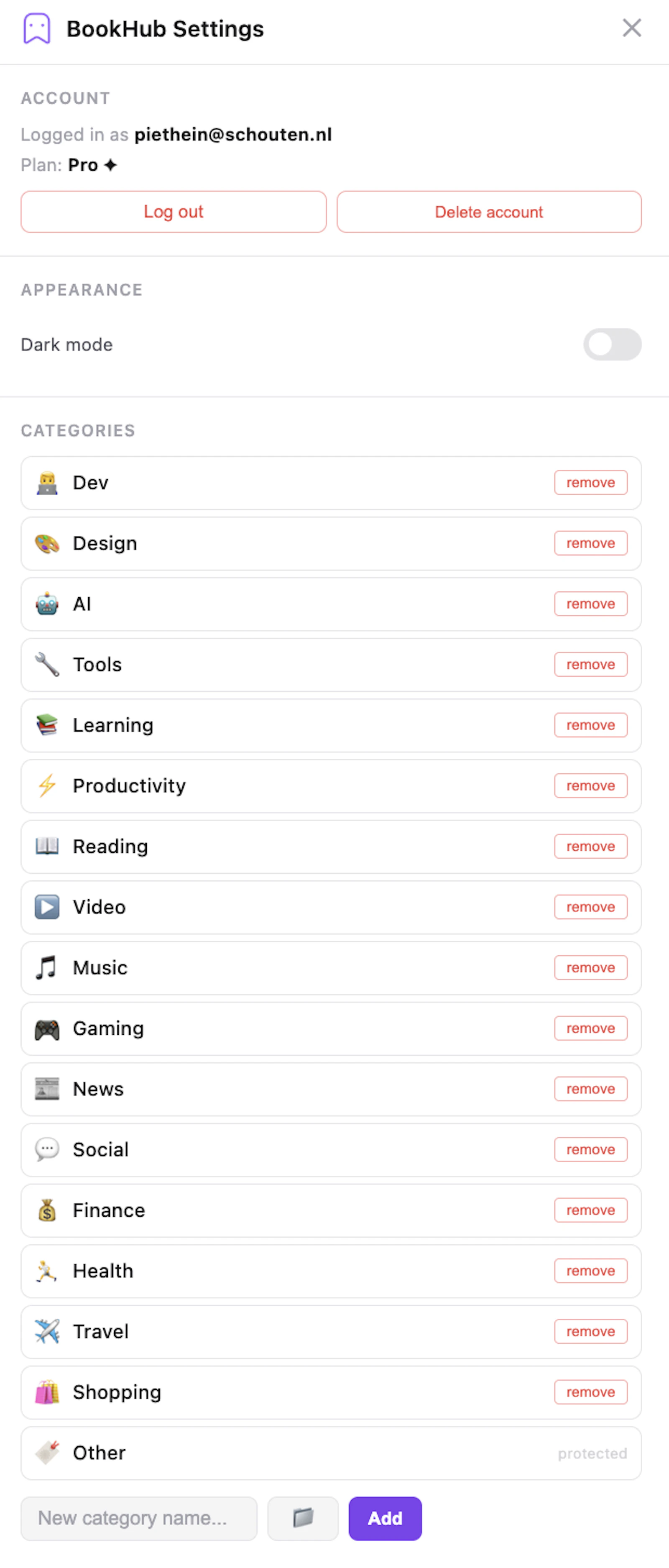 BookHub - AI Powered Bookmark Manager screenshot 2