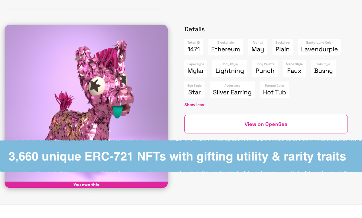 HBD NFT gallery image