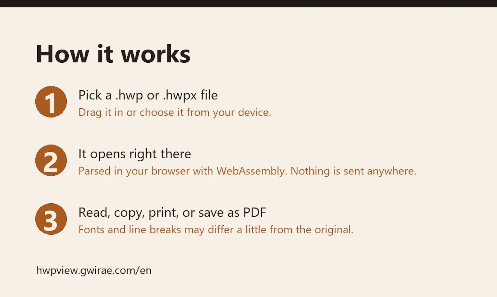Open HWP files and save as PDF screenshot 2