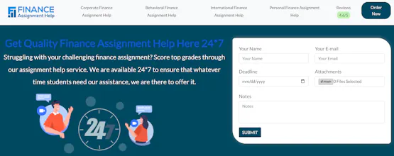 Finance Assignment Help gallery image