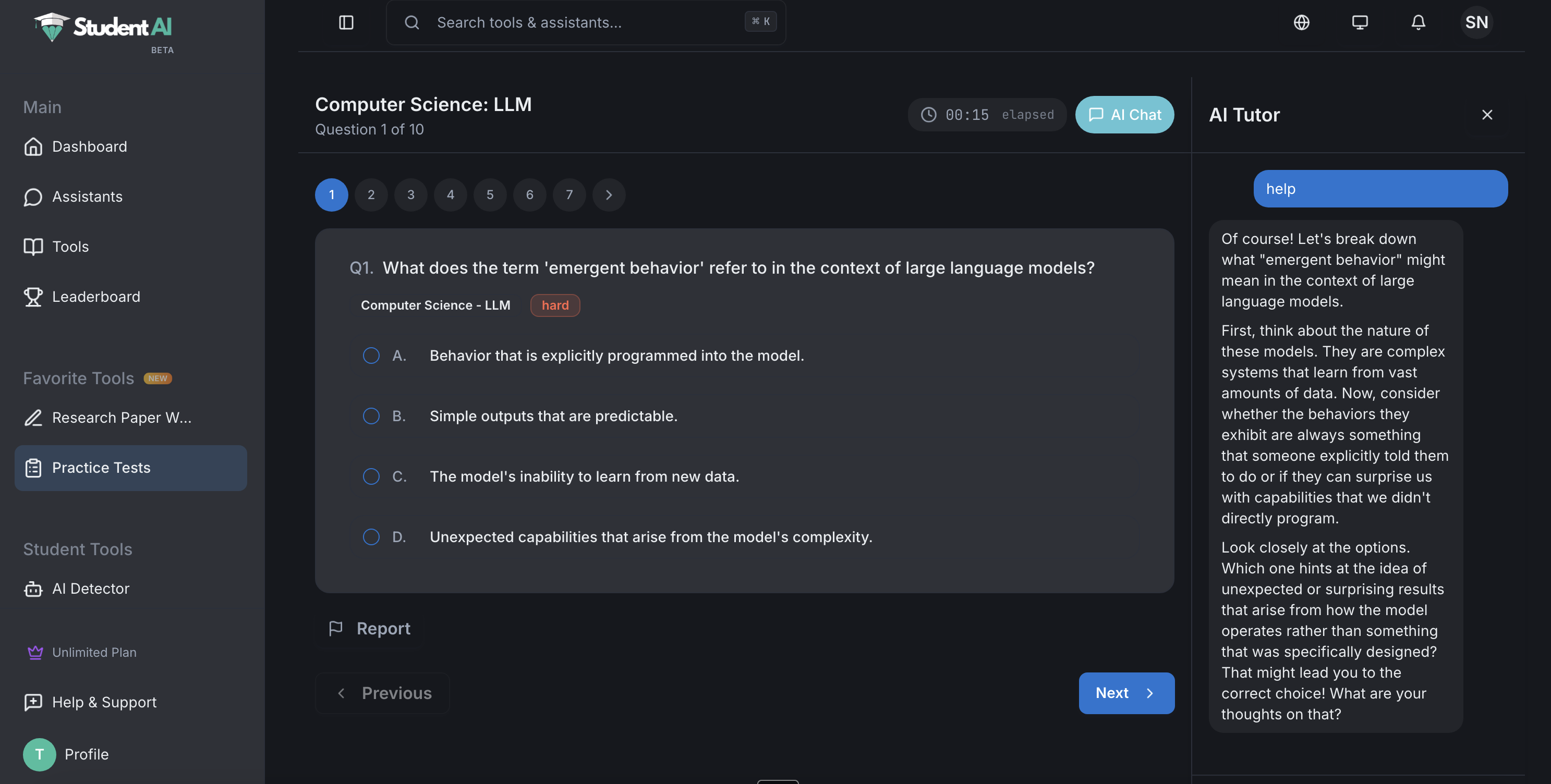 StudentAI v2 gallery image