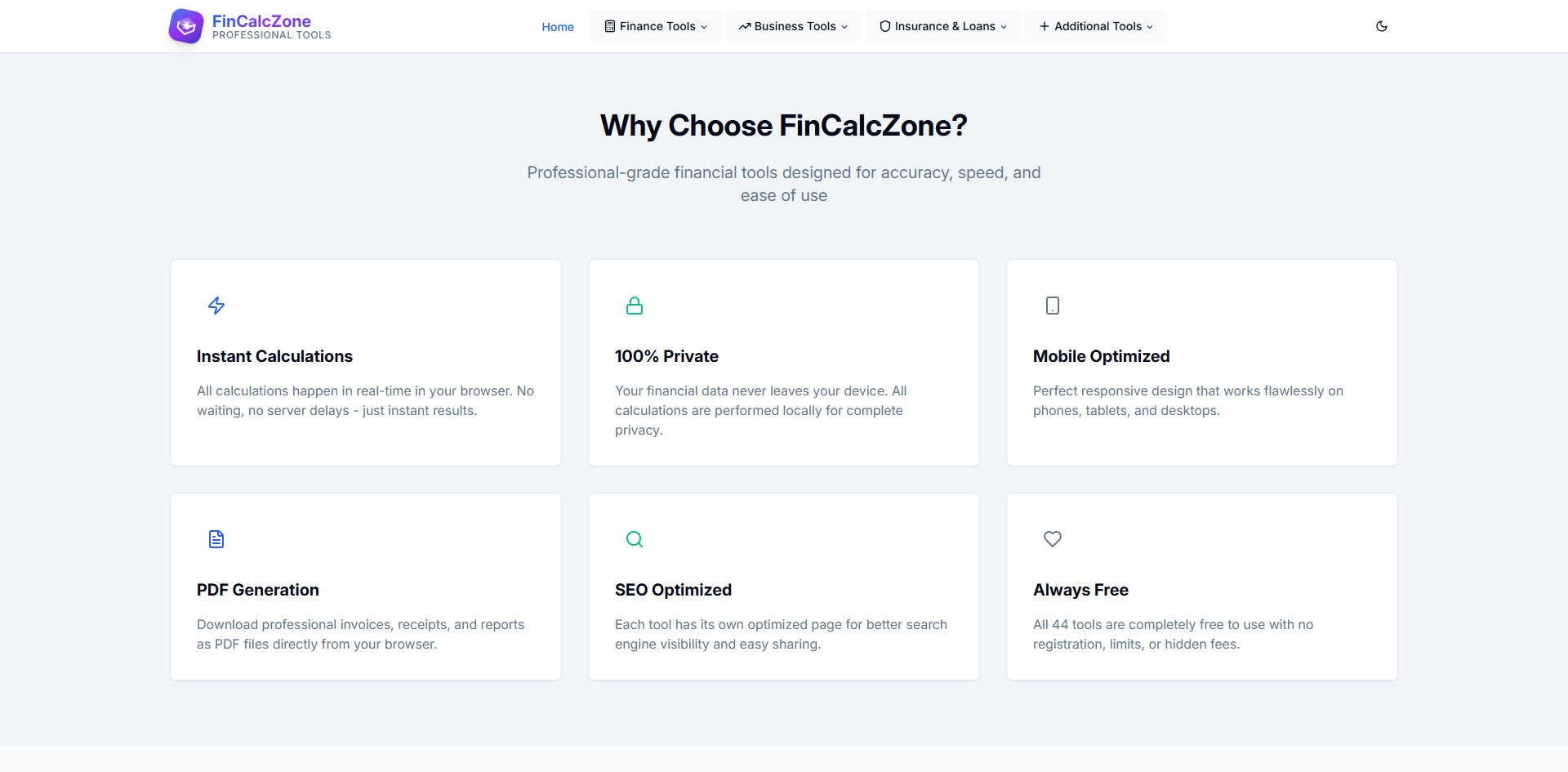FinCalcZone gallery image