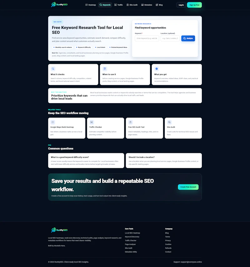 RunMySEO screenshot 3