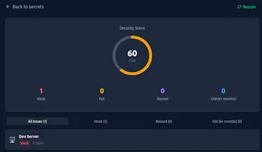 CryptVault — Encrypted Secrets Manager gallery image