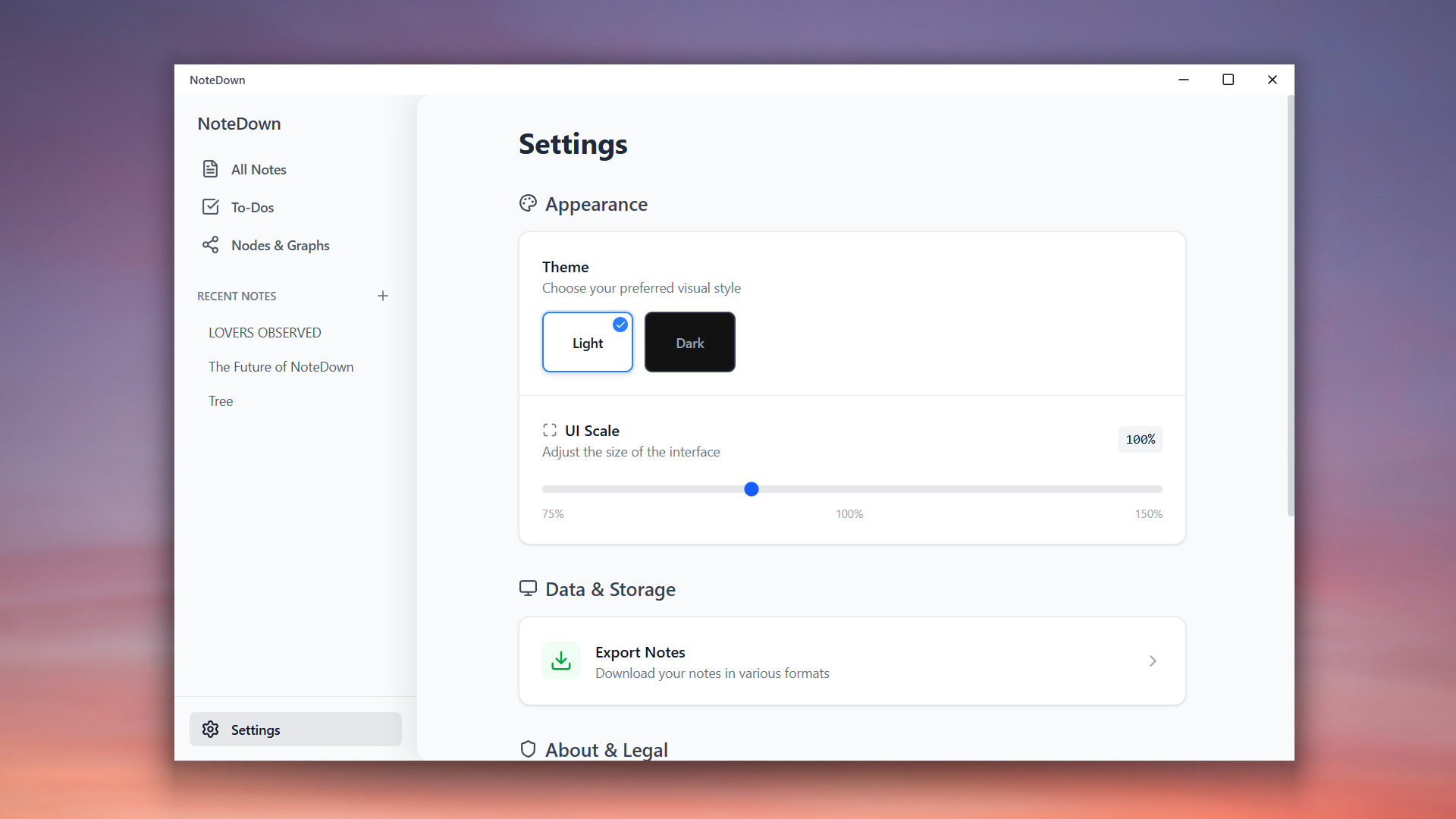 NoteDown gallery image