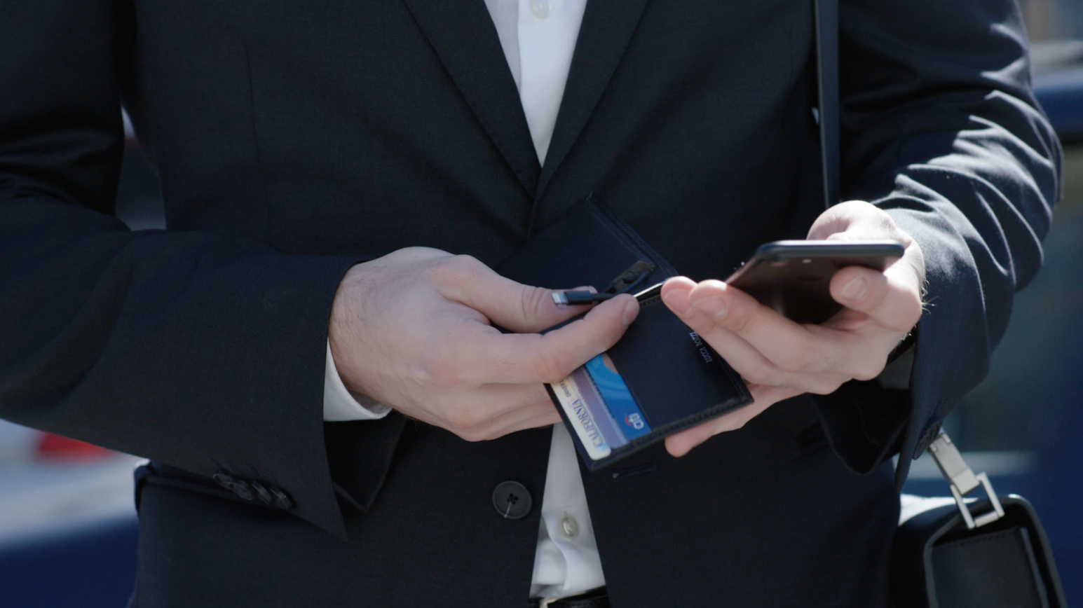 Solar and Battery Charging Wallet gallery image