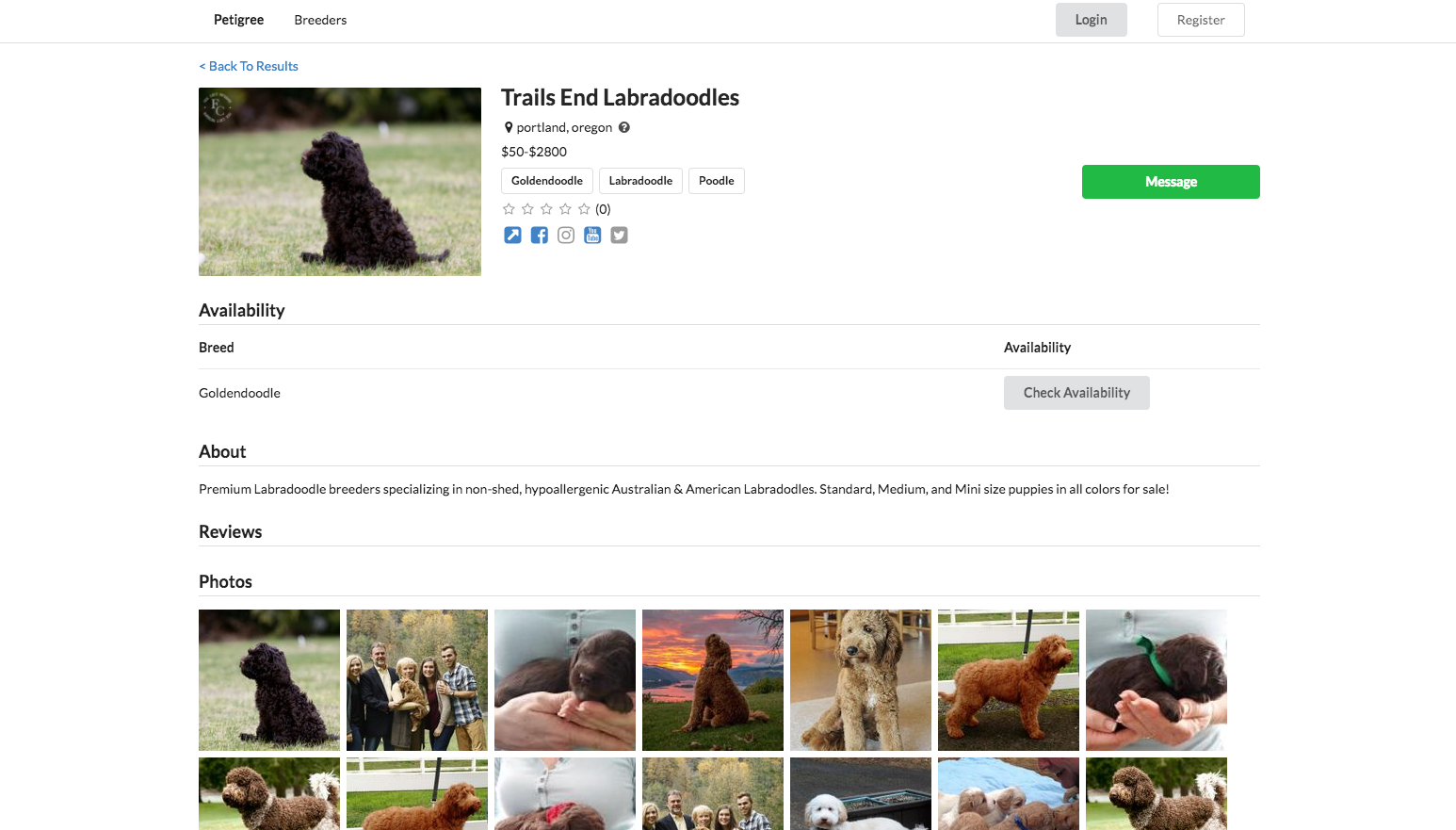 Petigree gallery image