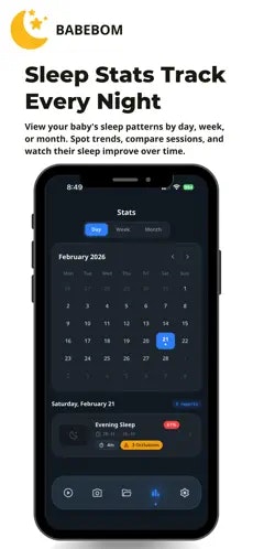 BabeBom – AI Baby Sleep Monitor - Screenshot 5 showing product features and functionality