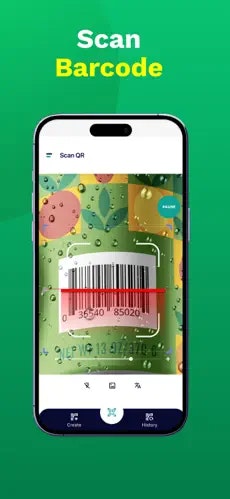 QR & Barcode Scanning - Scan en maak barcodescanner media 2