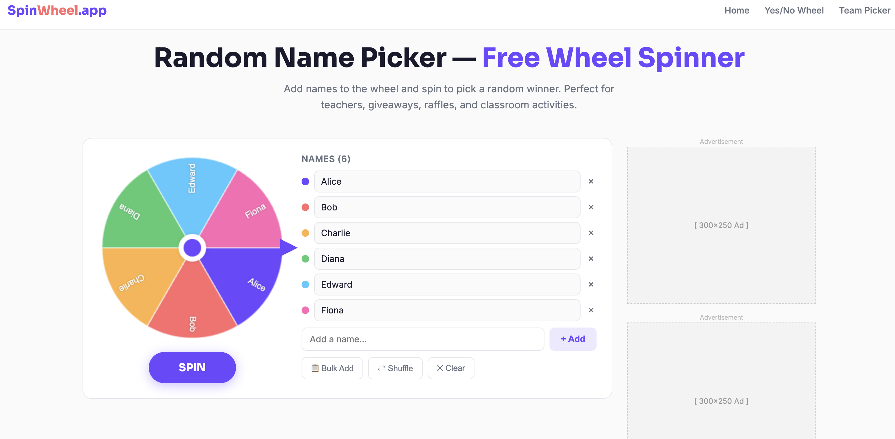 Spin the Wheel gallery image